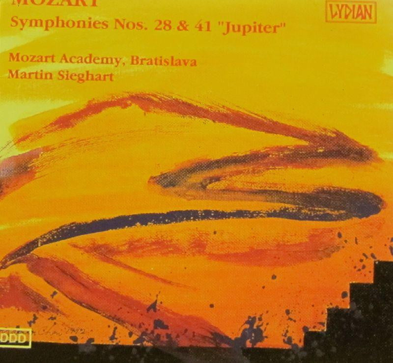 Mozart-Symphonies No.28 & 41-Lydian-CD Album