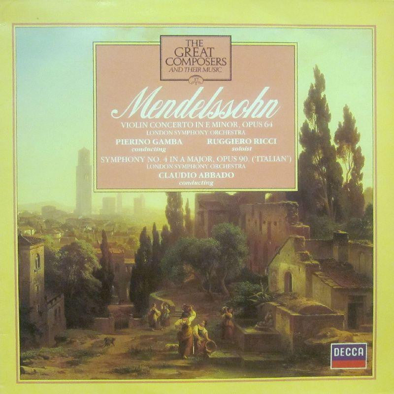 Mendelssohn-Violin Concerto-Decca-Vinyl LP