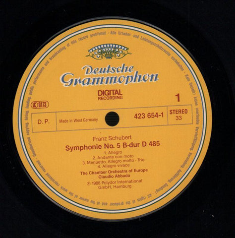 Symphonien Nr.5 & 6 Chamber Orchestra Of Europe-Deutsche Grammophon-Vinyl LP-VG/NM