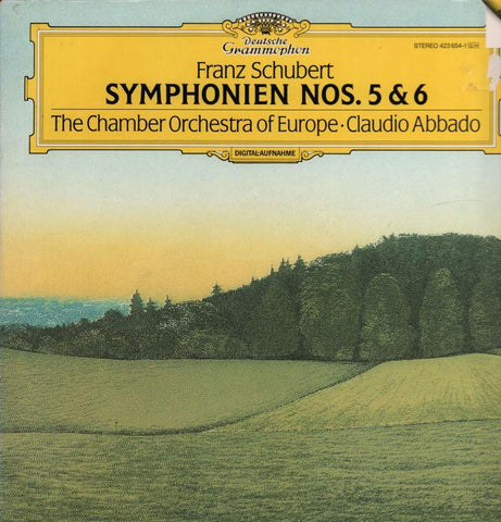 Schubert-Symphonien Nr.5 & 6 Chamber Orchestra Of Europe-Deutsche Grammophon-Vinyl LP