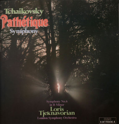 Pathetique Symphony No.6-Loris Tjeknavorian-RCA-Vinyl LP