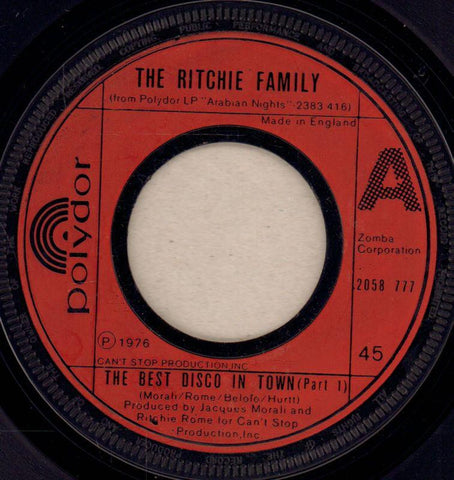 The Ritchie Family-The Best Disco In Town-Polydor-7" Vinyl