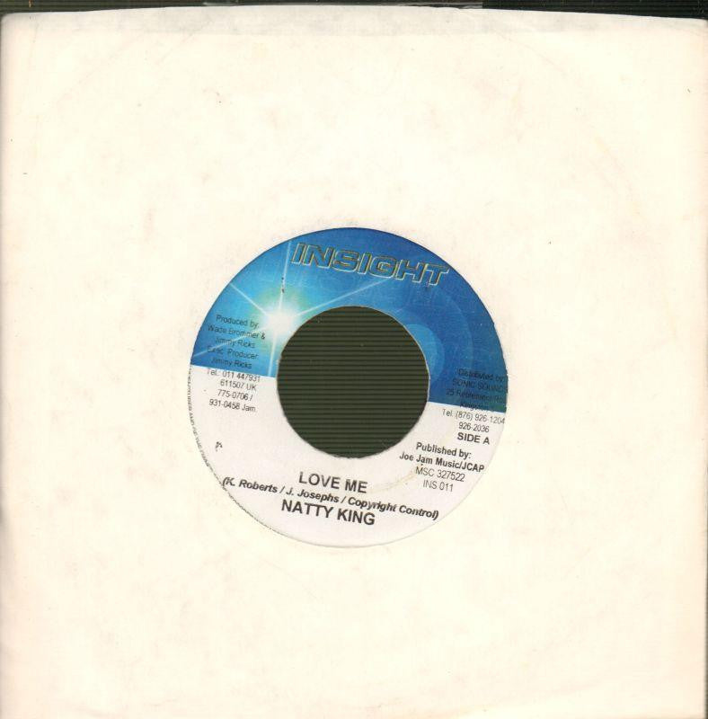 Natty King-Love Me-Insight-7" Vinyl