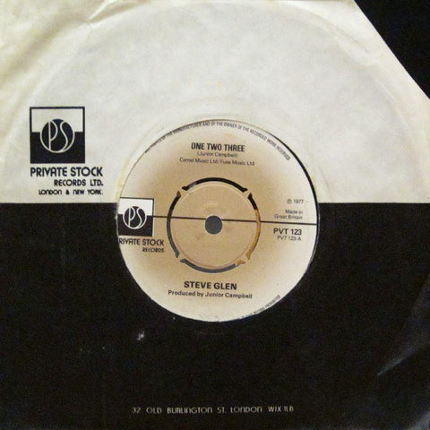 Steve Glen-One Two Three-Private Stock-7" Vinyl