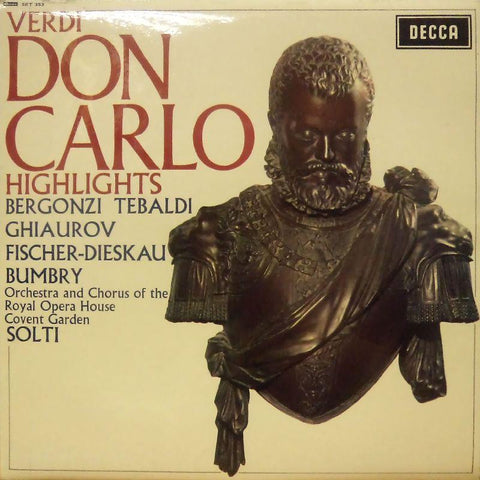 Verdi-Don Carlo Highlights-Decca-Vinyl LP