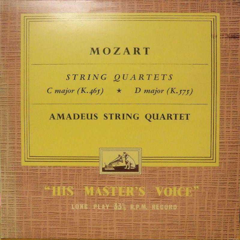 Mozart-String Quartets-HMV-Vinyl LP