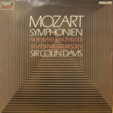 Mozart-Symphonin Nr.39 & 29-Philips-Vinyl LP