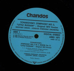 Symphony No.2 Geoffrey Simon LSO-Chandos-Vinyl LP Gatefold-VG+/Ex+