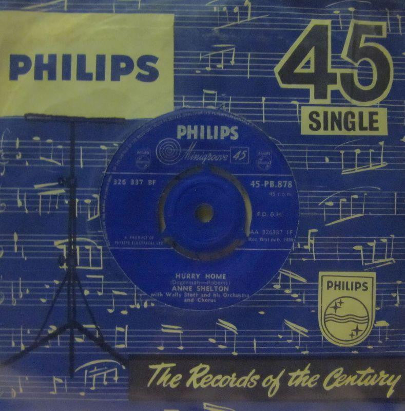 Anne Shelton-Hurry Home-Philips-7" Vinyl