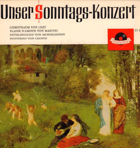 Liszt-Unser Sonntags Konzert-Polydor-7" Vinyl P/S