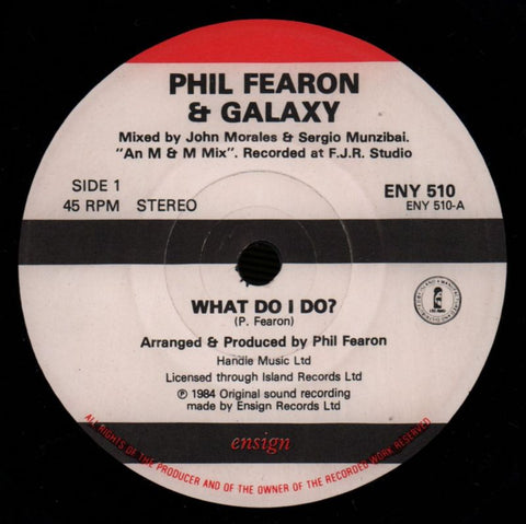 What Do I Do-Ensign-7" Vinyl P/S-VG/VG