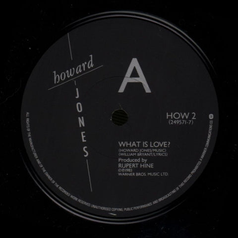 What is Love-WEA-7" Vinyl P/S-VG+/Ex