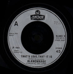 That's Love That It Is-London-7" Vinyl P/S-VG/VG