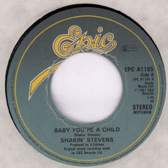 You Drive Me Crazy/ Baby You're A Child-Epic-7" Vinyl-VG/VG