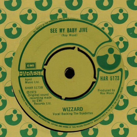 I Wish It Could Be Christmas/ See My Baby Jive-Harvest-7" Vinyl-VG/Ex