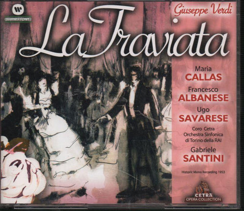 Verdi-La Traviata (Santini, Orch. Sinfonica Di Torino Della Rai)-CD Album