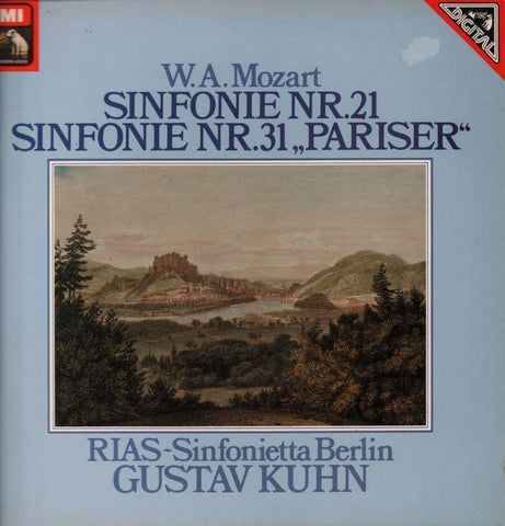 Mozart-Sinfonie Nr.21 Gustav Kuhn-EMI-Vinyl LP