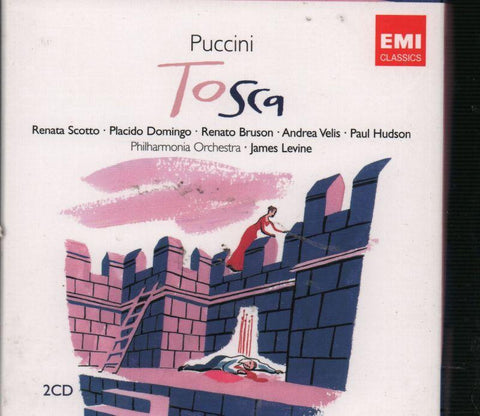 Puccini-Tosca (Levine, Domingo, Po)-CD Album