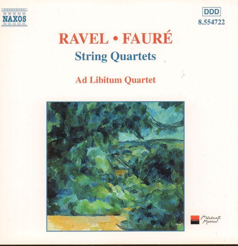 Ravel-String Quartets Ad Libitum-Naxos-CD Album