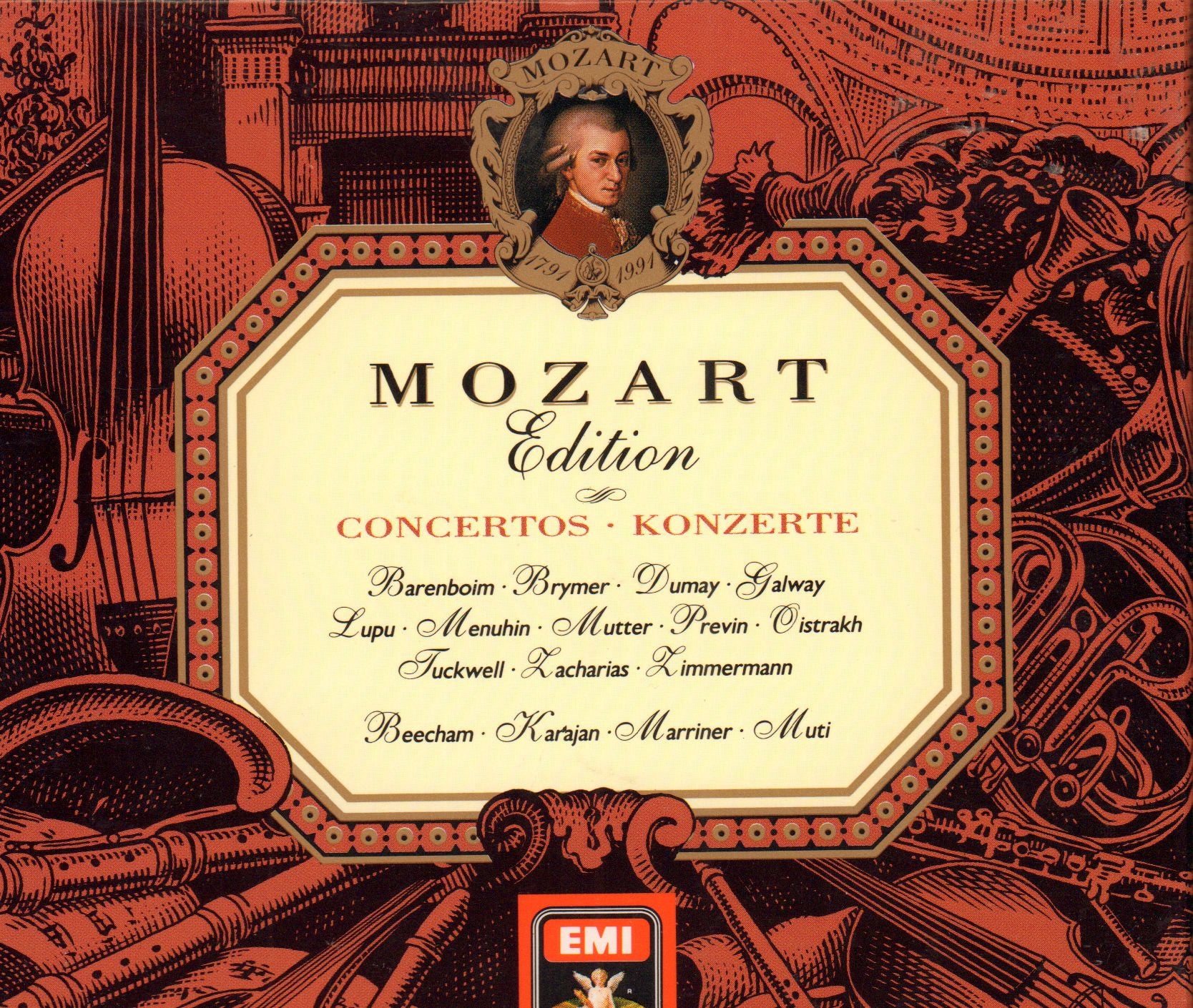 Mozart-11 Concertos-CD Album