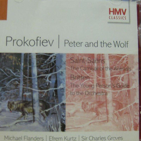 Prokofiev-Peter And The Wolf-HMV-CD Album