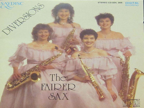 The Fairer Sax-Diversions-Saydisc-CD Album