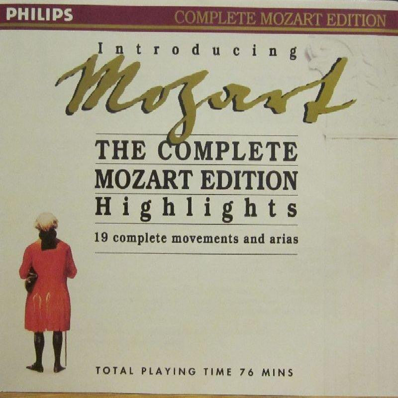 Mozart-The Complete Edition Highlights-Philips-CD Album