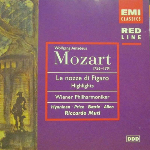 Mozart-Le Nozze Di Figaro-EMI-CD Album