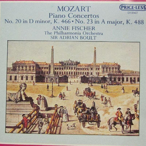 Mozart-Piano Concertos 20 & 23-Priceless-CD Album