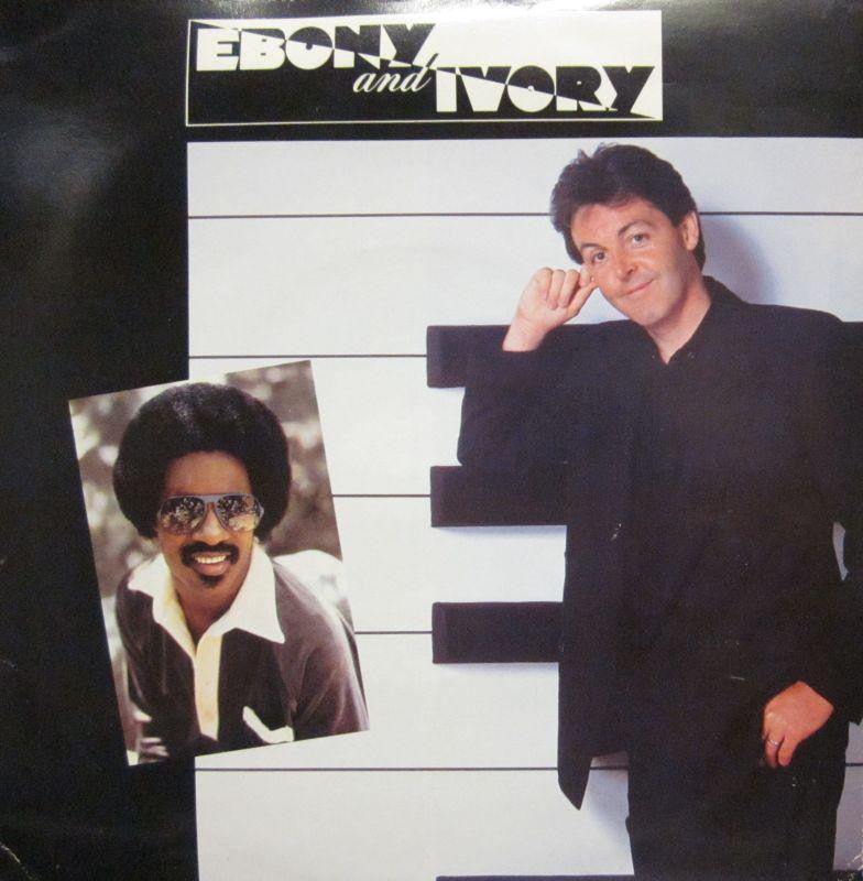 Paul McCartney-Ebony And Ivory-Parlophone-7" Vinyl