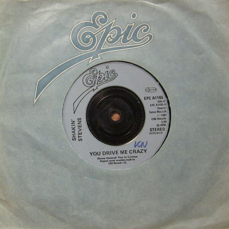 Shakin' Stevens-You Drive Me Crazy-Epic-7" Vinyl