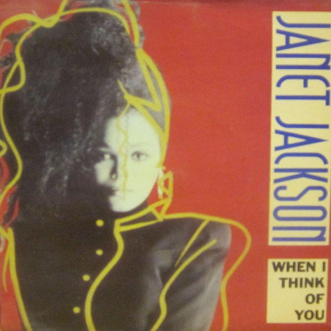 Janet Jackson-When I Think Of You-A & M-7" Vinyl