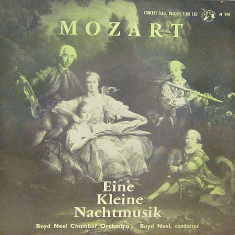 Mozart-Eine Kleine Nachtmusik-Concert Hall-7" Vinyl P/S