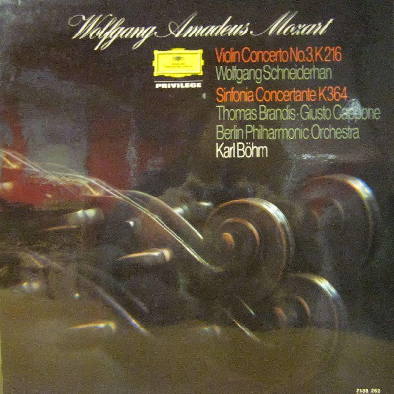 Mozart-Violin Concertos-Deutsche Grammophon-Vinyl LP