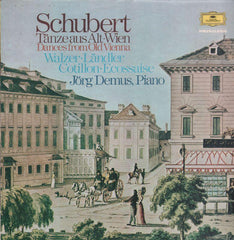 Schubert-Dances From Old Vienna Jorg Demus-Deutsche Grammphon-Vinyl LP