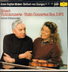 Mozart-Violin Concertos No.3 & 5-Deutsche Grammophon-Vinyl LP