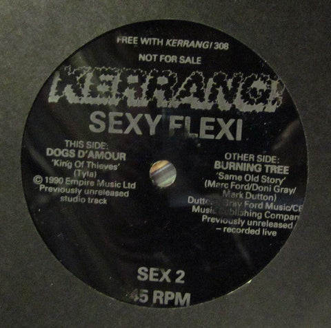 Various Rock-Kerrang: Sexy Flexi-Kerrang-7" Vinyl