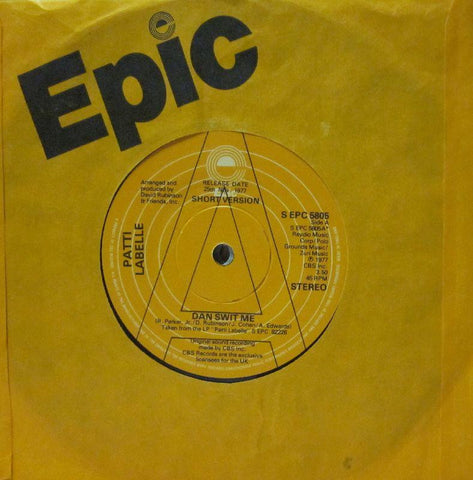 Patti LaBelle-Dan Swit Me-Epic-7" Vinyl