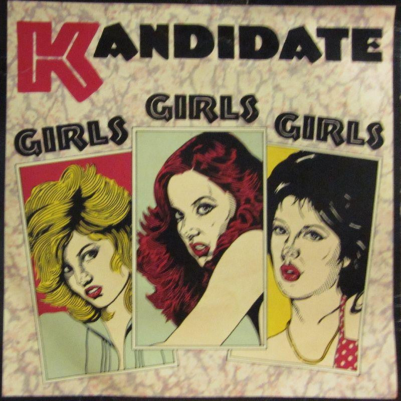 Kandidate-Girls Girls Girls-RAK-7" Vinyl