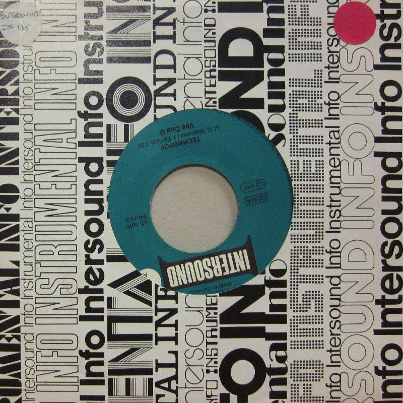 Vee Dee U-Technopop-Intersound-7" Vinyl