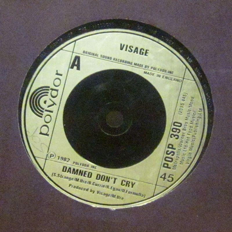 Visage-Damned Don't Cry-Polydor-7" Vinyl