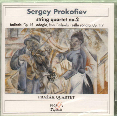 Prokofiev-String Quartet No.2-CD Album