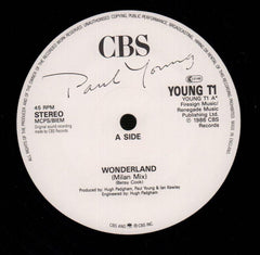 Wonderland-CBS-12" Vinyl P/S-VG/Ex-