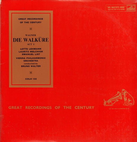 Wagner-Die Walkure Act 1-HMV-Vinyl LP