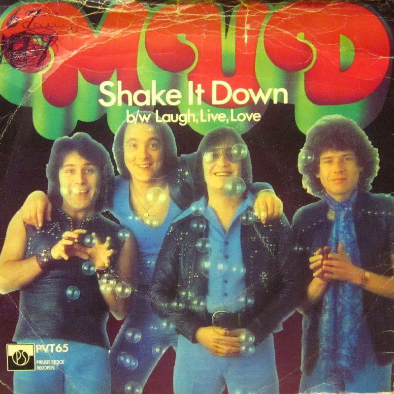 Mud-Shake It Down-Private Stock-7" Vinyl P/S