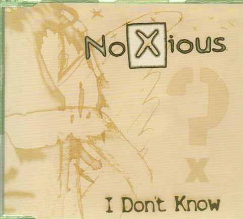 Noxious-I Don'T Know Cd Uk Galaxy 2004-CD Album