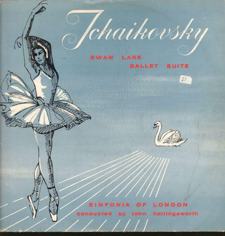 Tchaikovsky-Swan Lake Sinfonia Of London Hollingsworth-World Record Club-Vinyl LP