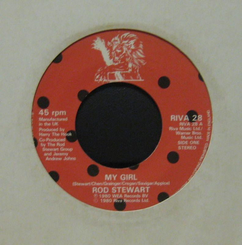 Rod Stewart-My Girl-Riva-7" Vinyl