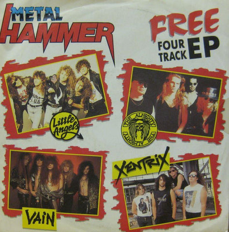 Various Rock-Metal Hammer Four Track EP-Polydor-7" Vinyl