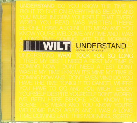 Wilt-Understand-CD Single